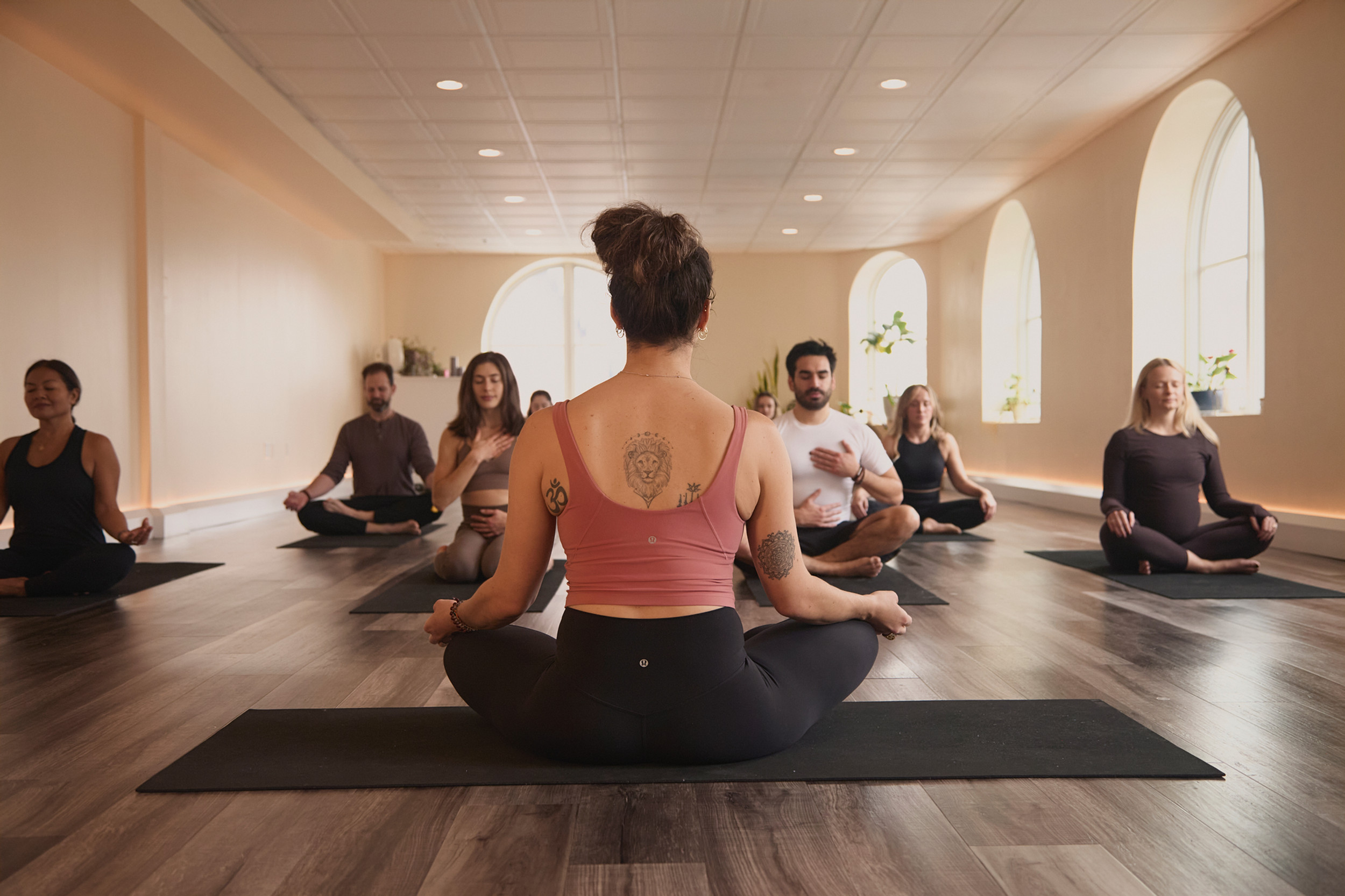 Still Point yoga practice guide illustration